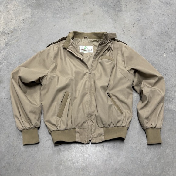 Vintage‎ Pacific Trail Sportswear Jacket Brown/Tan Men's Size Large - Picture 1 of 8
